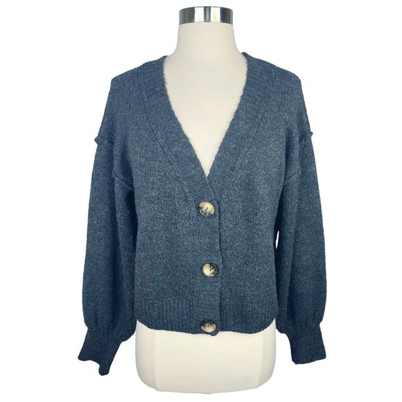 TopShop Oversized Button Down Cardigan - Size 8/10 - Picture 1 of 5